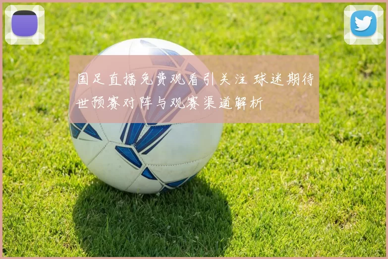国足直播免费观看引关注 球迷期待世预赛对阵与观赛渠道解析